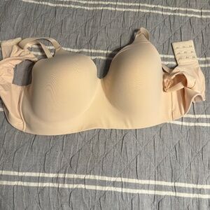 24/7® Classic Wireless Bra-soft-pink / 2X